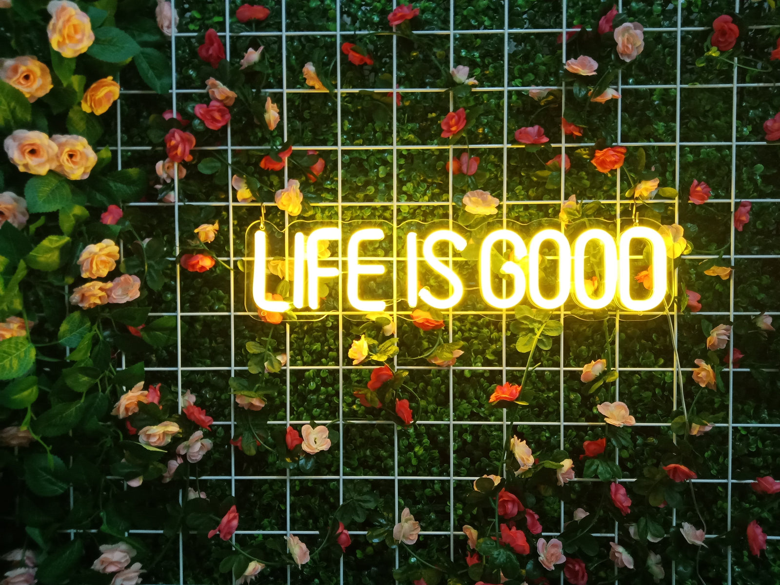 Life is Good LED Neon Sign (4 in stock) neon sign design image