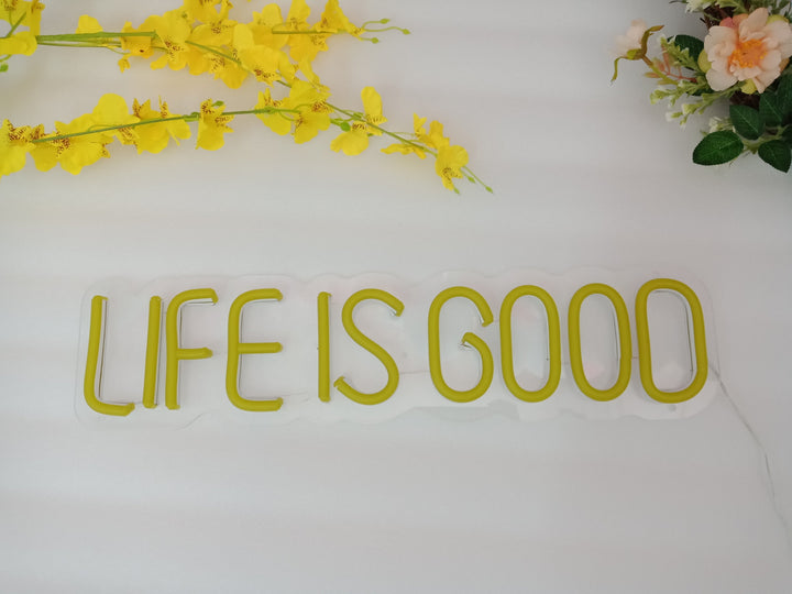 Life is Good LED Neon Sign (4 in stock)