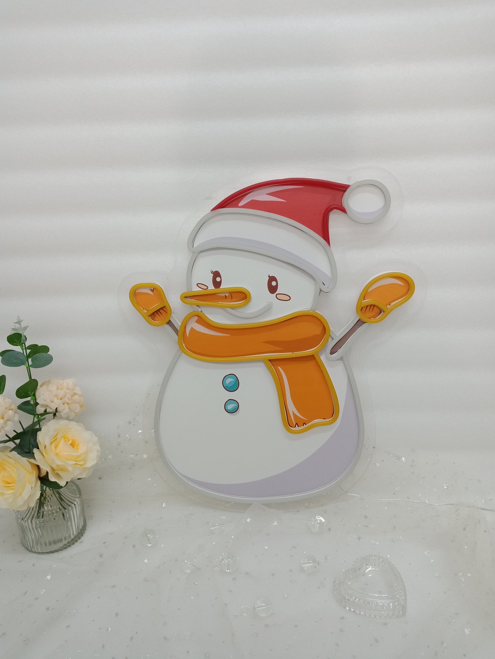 Snow Man LED Neon Sign (2 in stock) neon sign design image