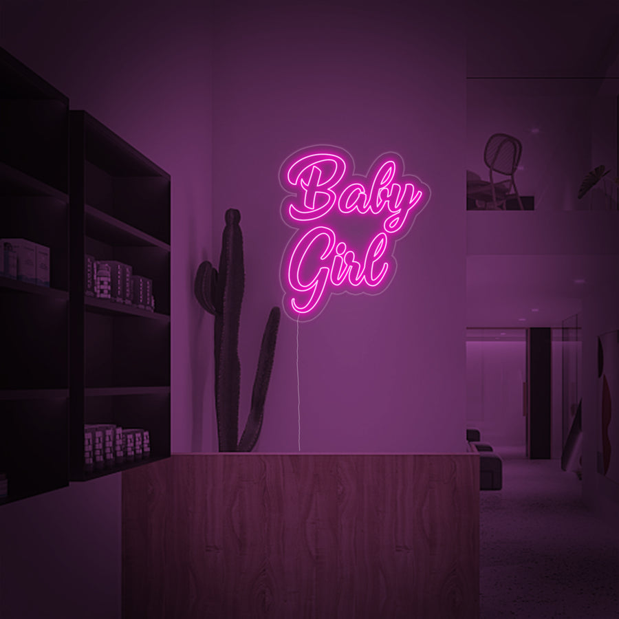 "Baby Girl" Neon Sign