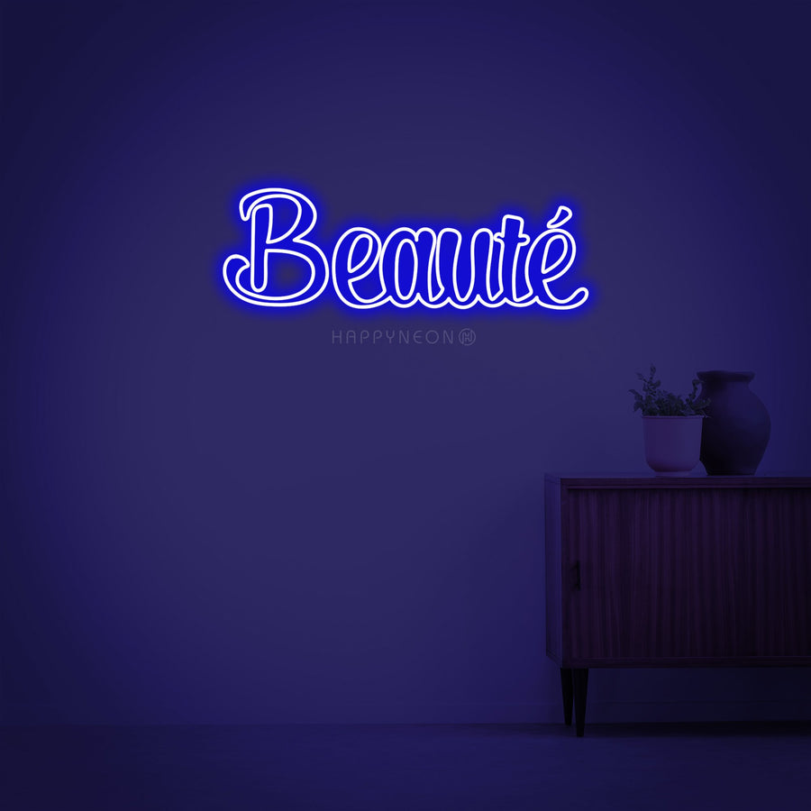 "Beaute (Beauty)" Neon Sign