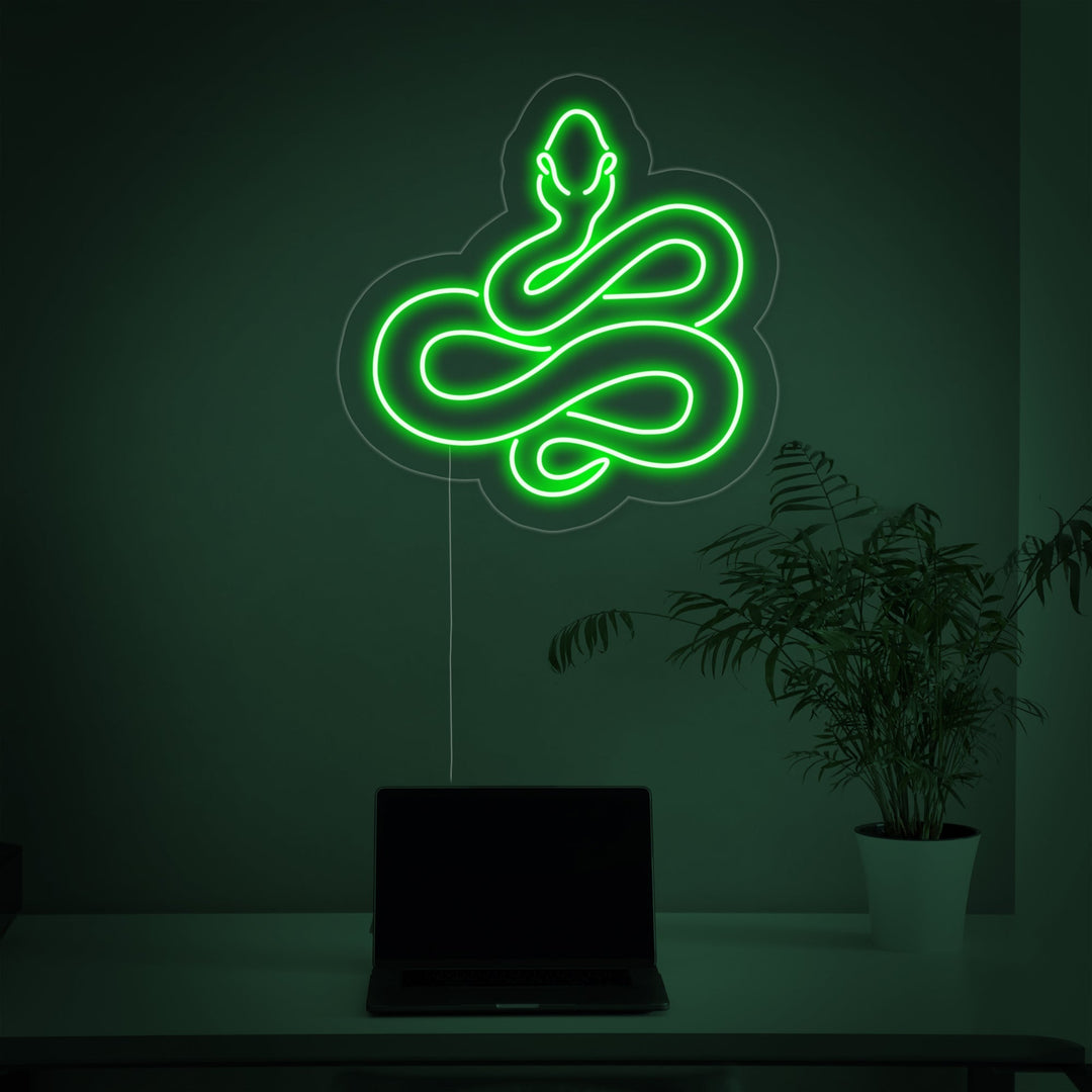 Big Snake Neon Sign