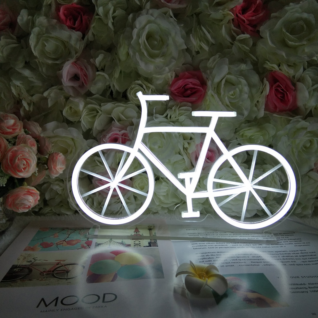 "Bike" Desk LED Neon Sign