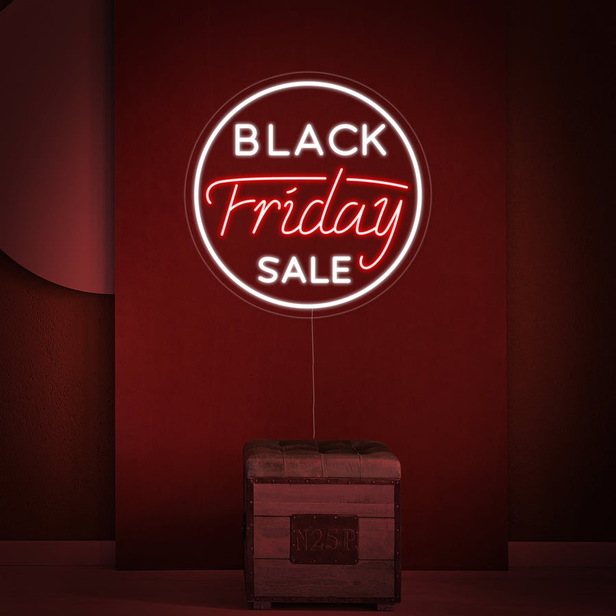 "Black Friday Sale" Neon Sign