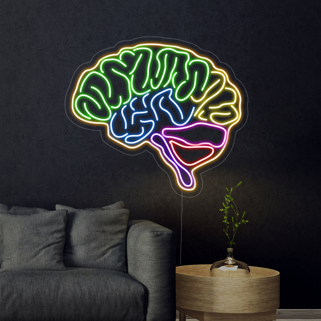 "Brain Model" Neon Sign