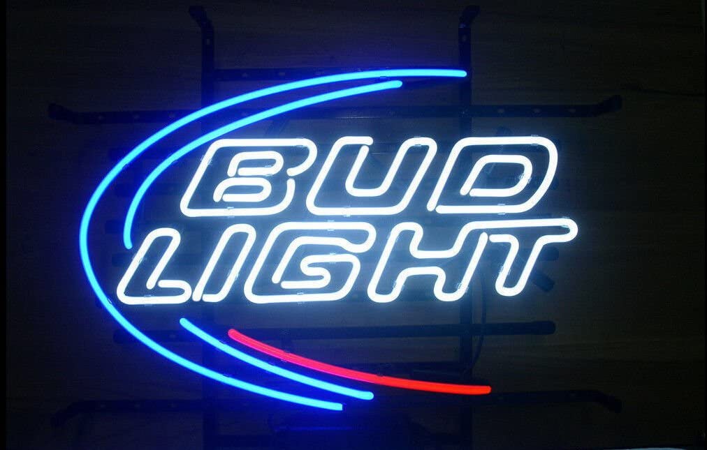 "Bud Light Beer & Bar" Neon Sign