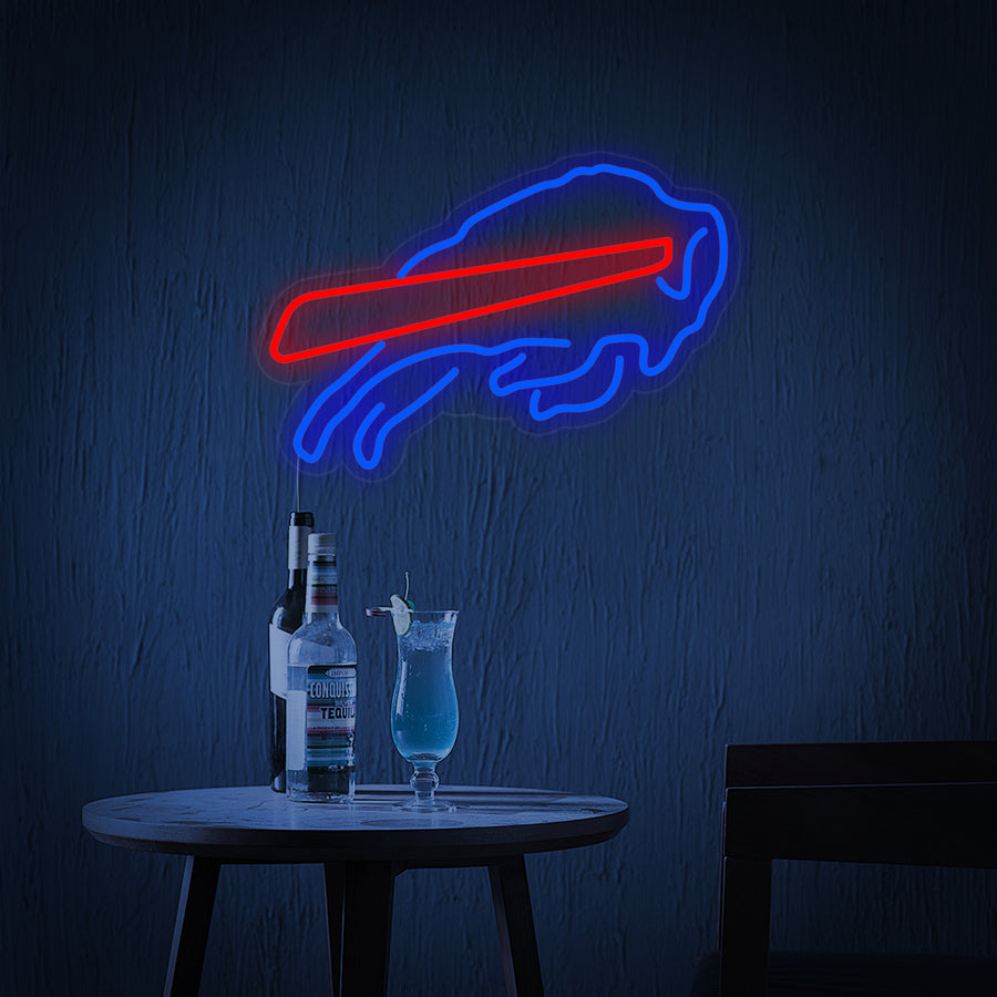 "Buffalo Bills Bar" Neon Sign