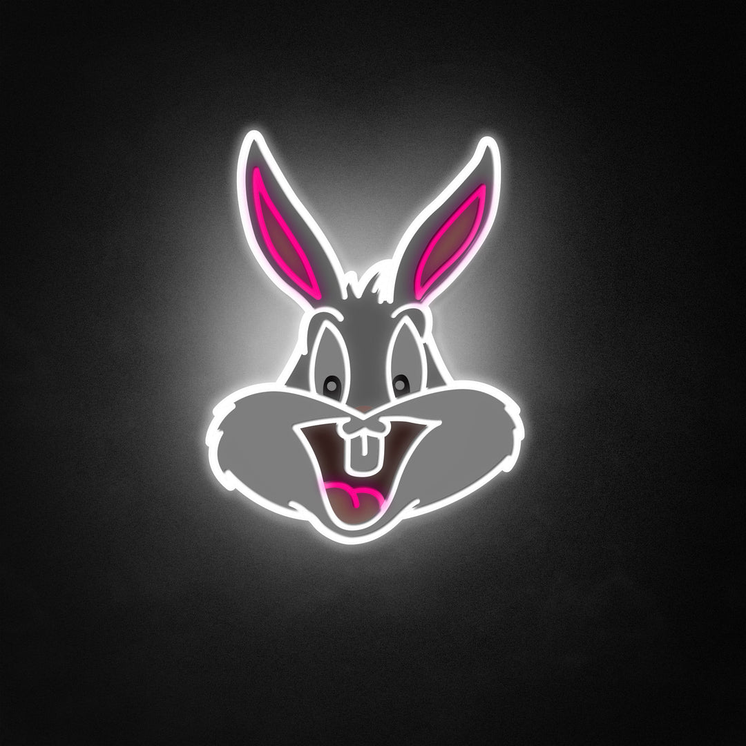 "Bunny" Neon Like Sign