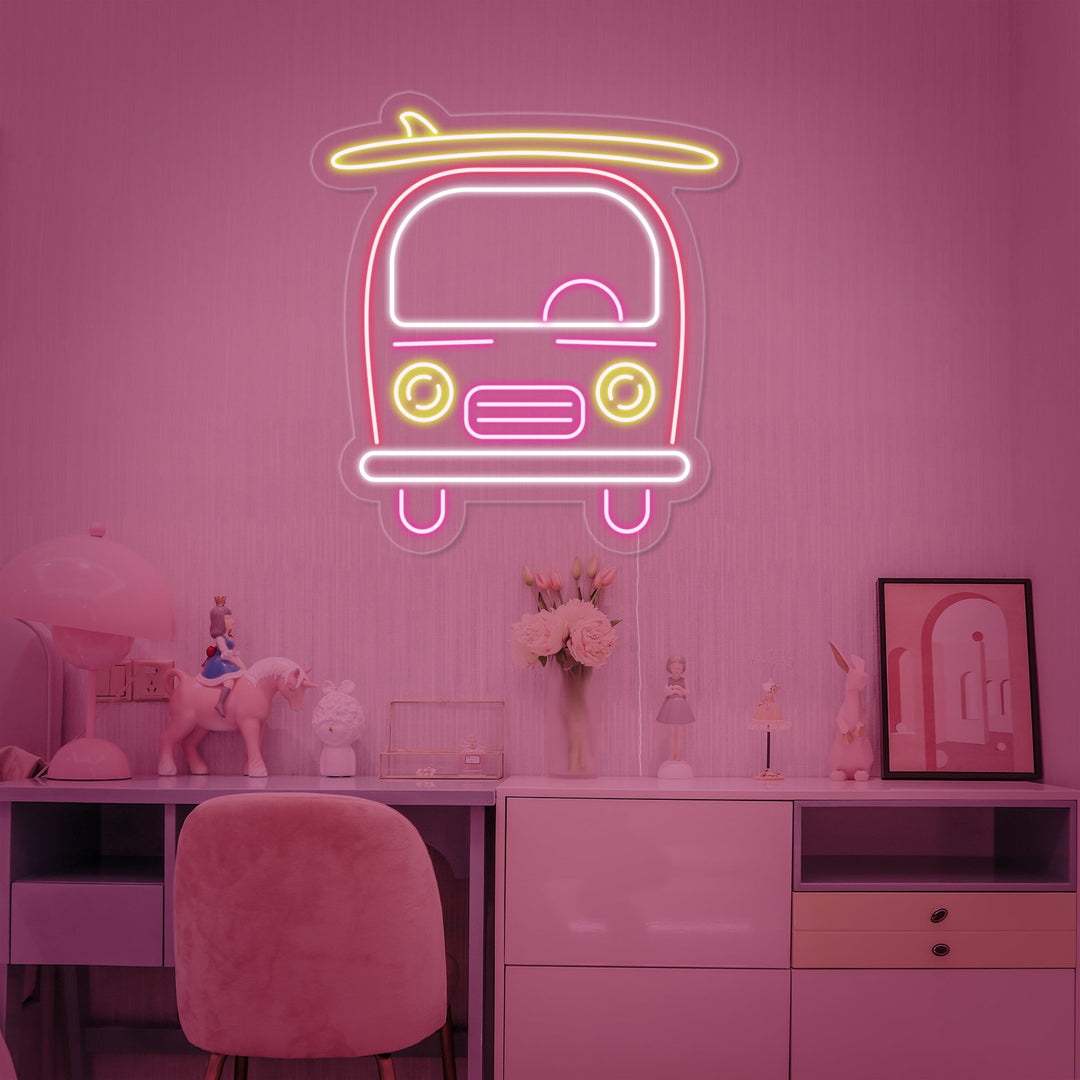 "Bus" Neon Sign