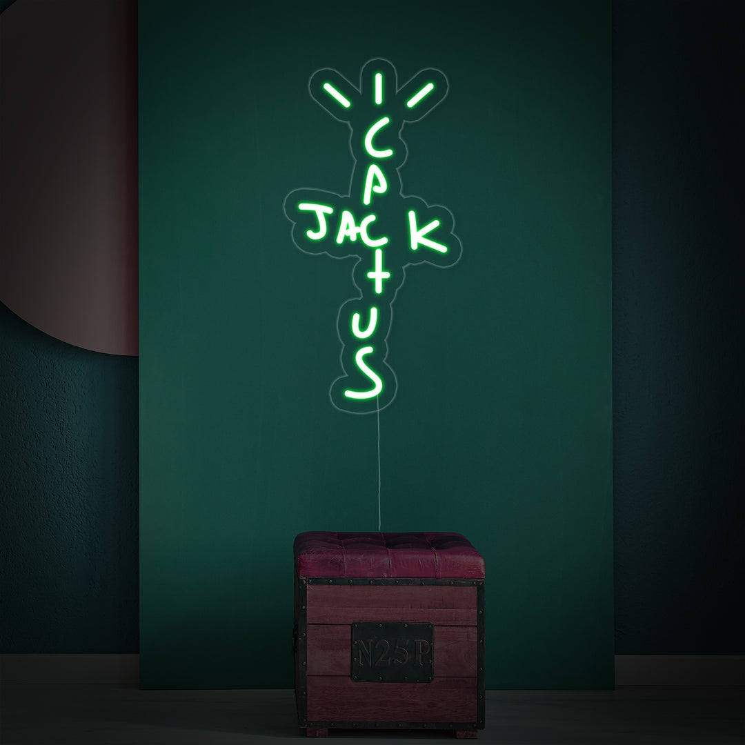 "Cactus Jack" Neon Sign