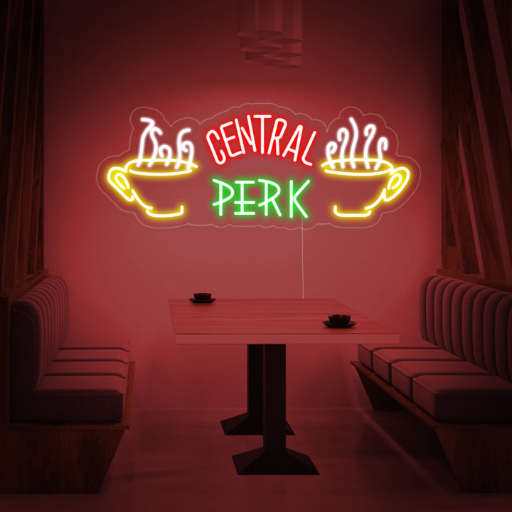 "Central Perk" Neon Sign