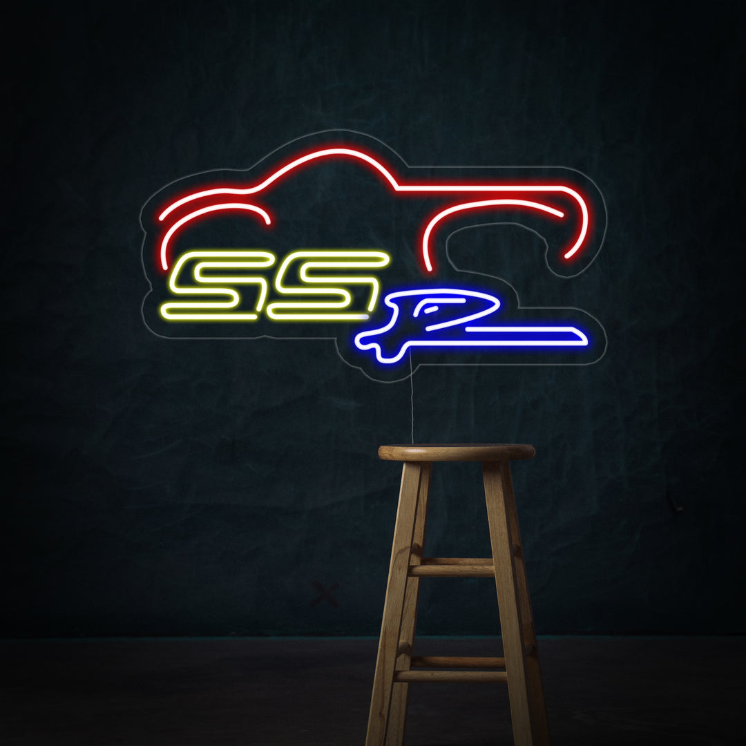 SSR Car Neon Sign