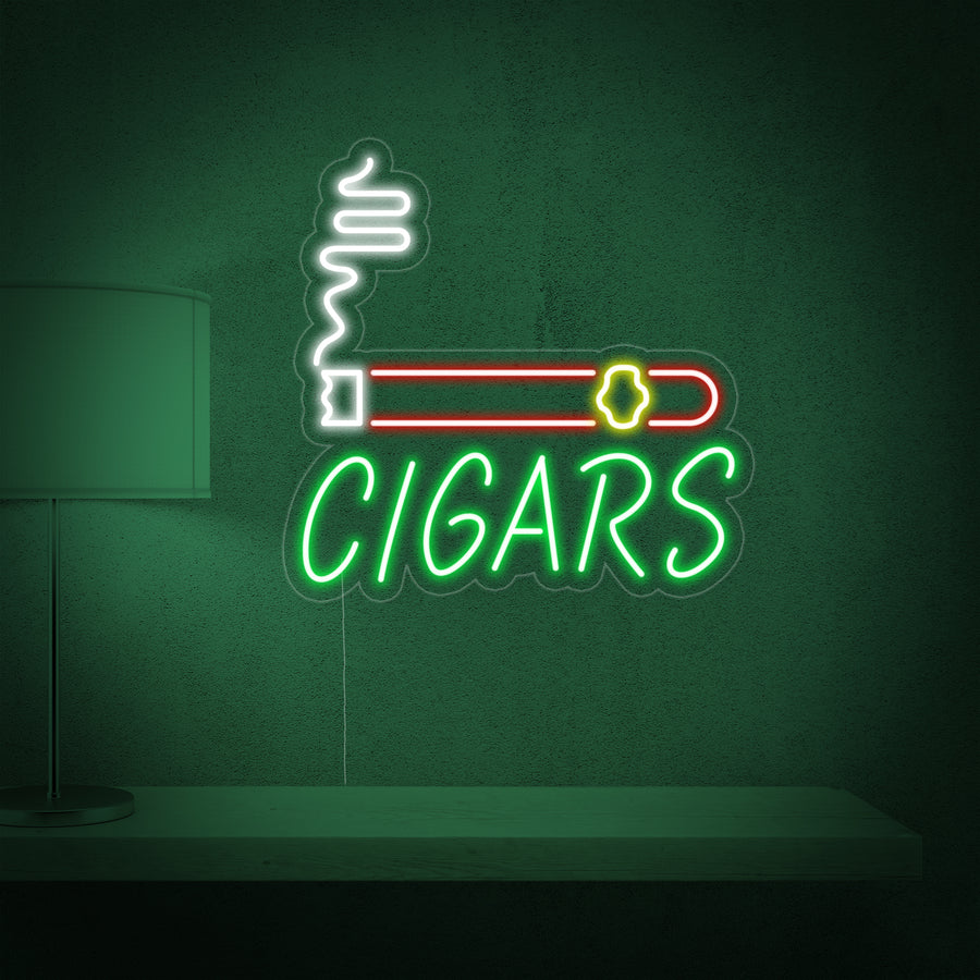 "Cigars Shop" Neon Sign