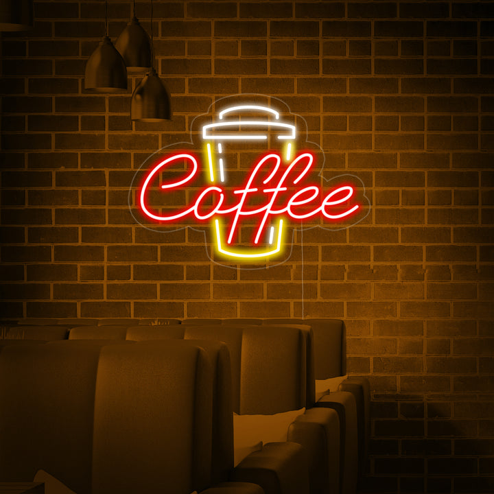 "Coffee Cup" Neon Sign