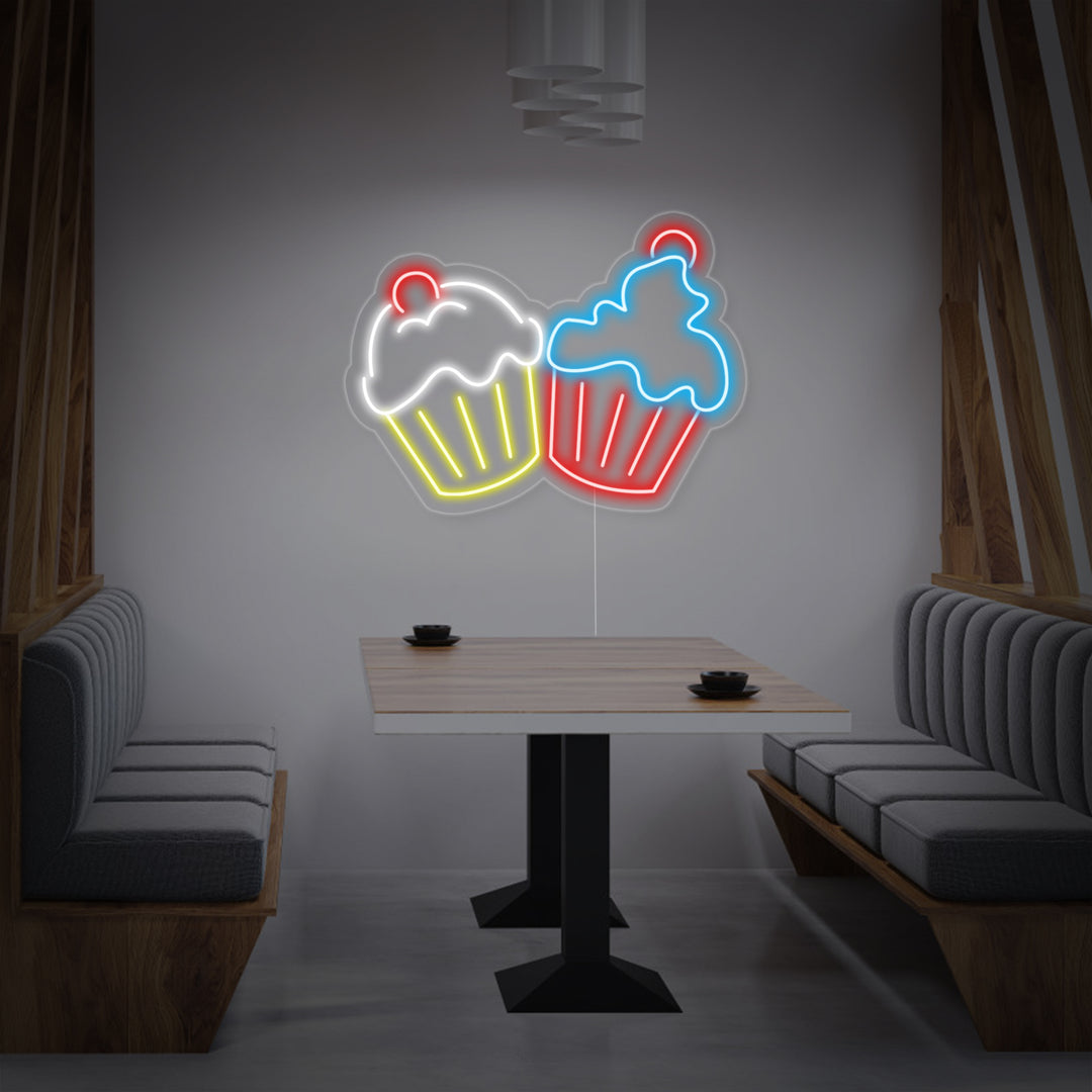 "Cupcakes" Neon Sign