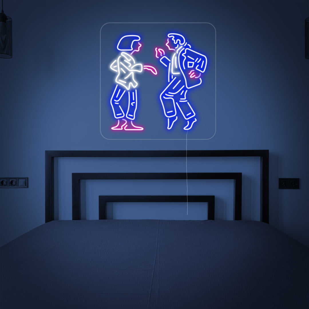 "Dancing Couple" Neon Sign