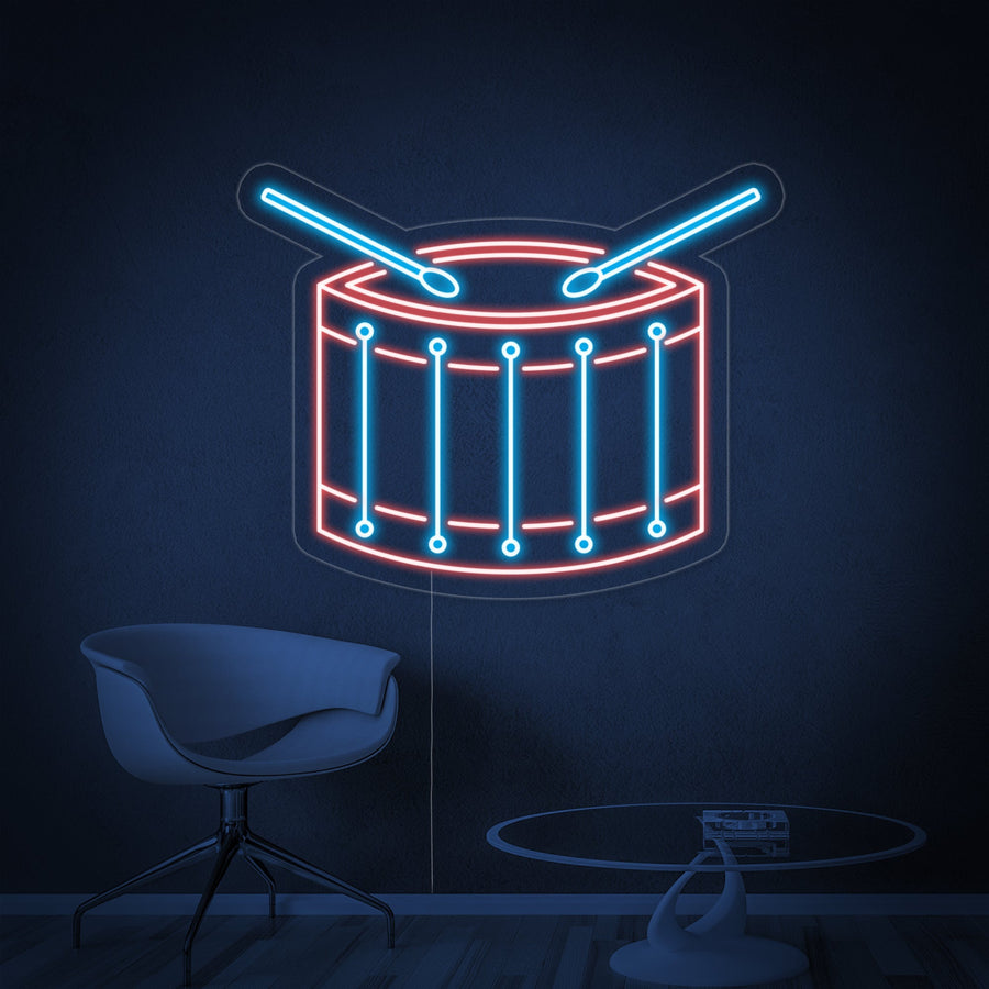 "Drum" Neon Sign