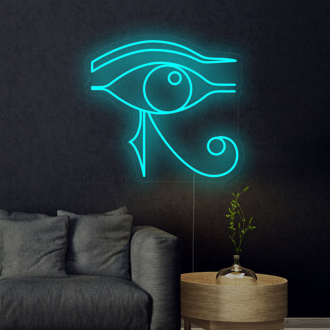"Egypt Eye of Horus" Neon Sign