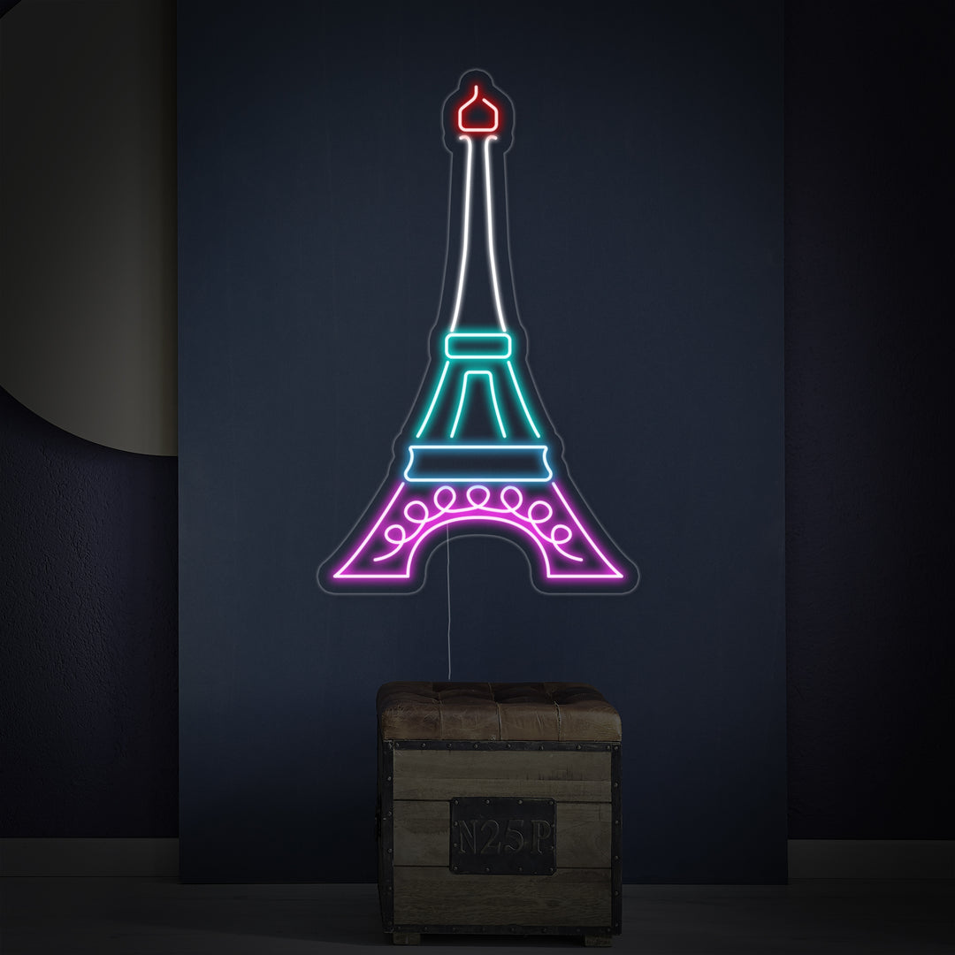 "Eiffel Tower" Neon Sign