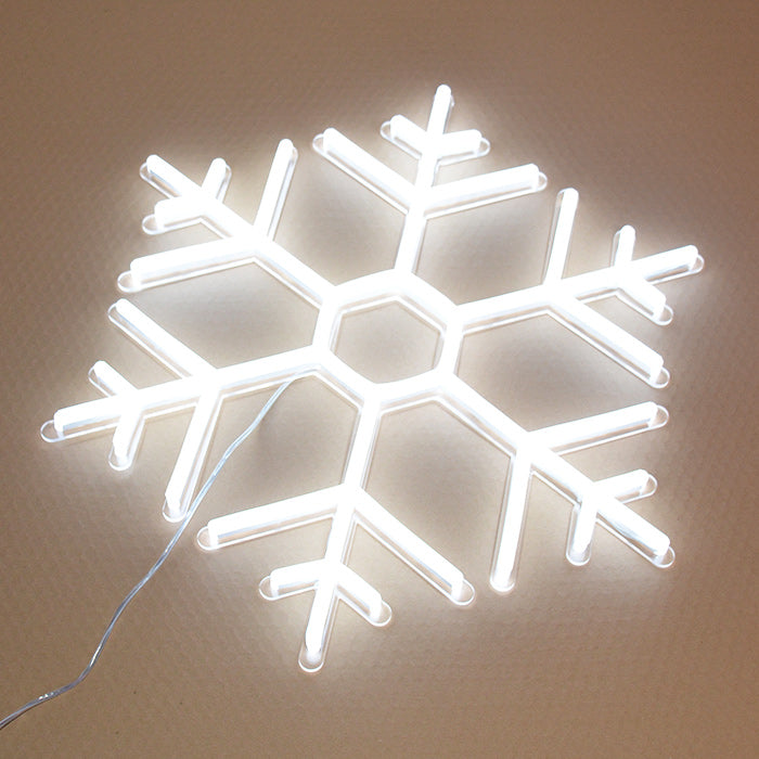 "Element Symbol Snow Snowflake" Neon Sign