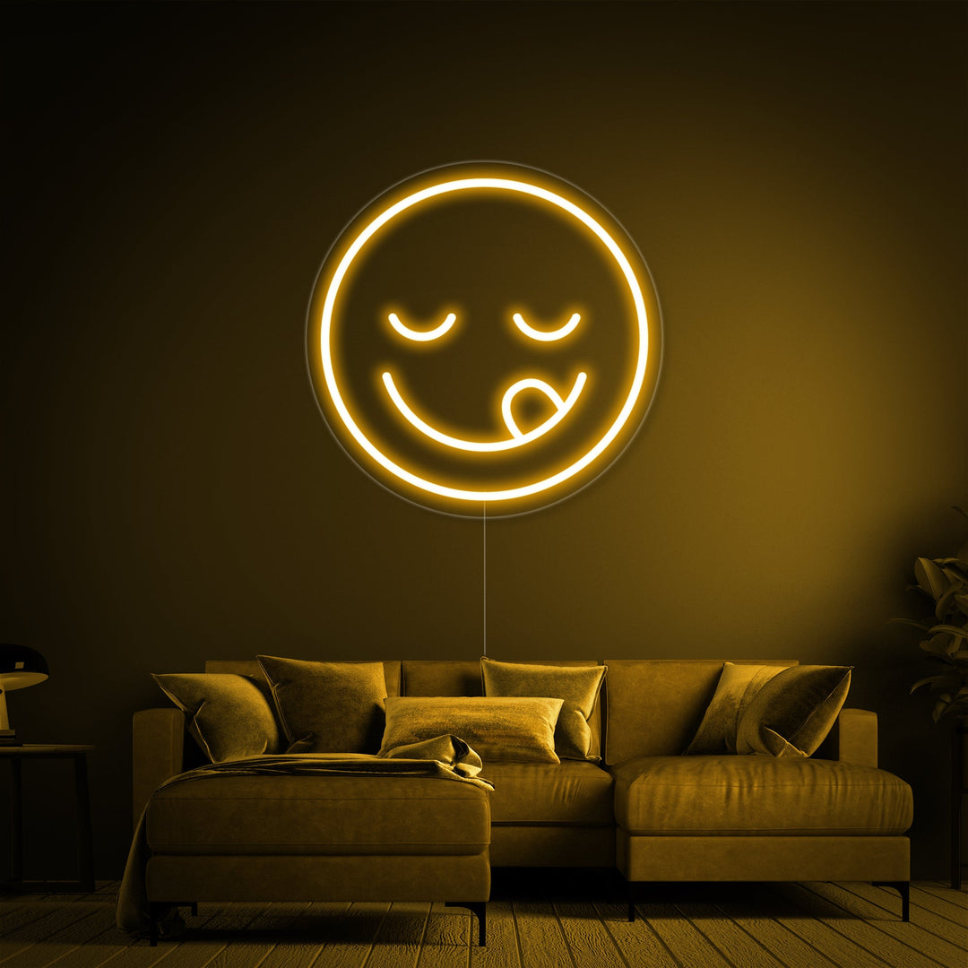 "Emoji Delicious" Neon Sign