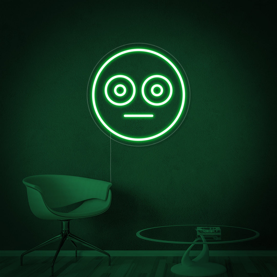 "Emoji Dizzy" Neon Sign