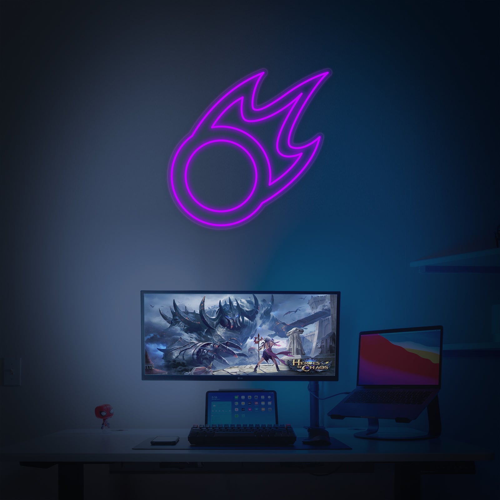 The official FFXIV logo art design on a black background.