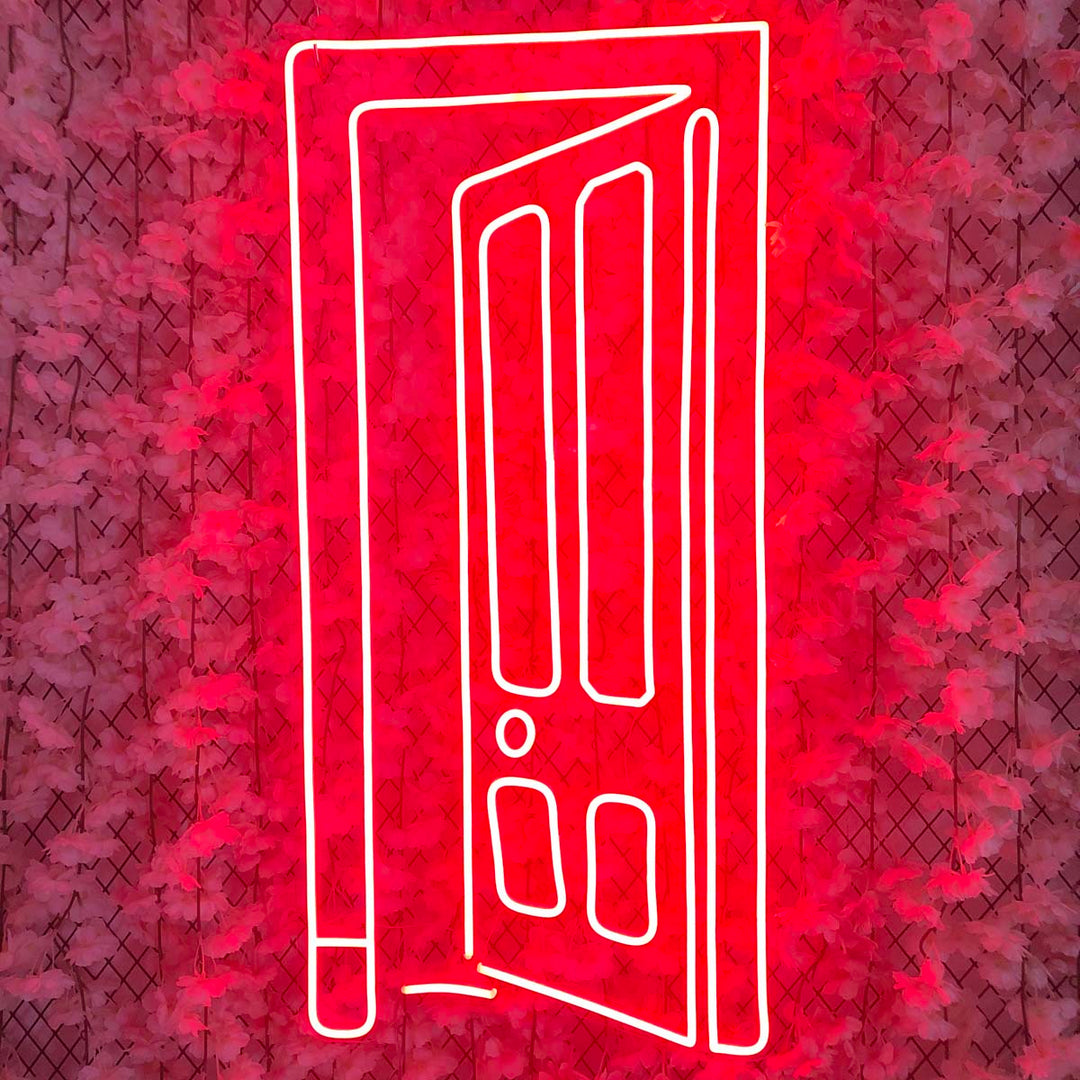 "Future Door" Neon Sign