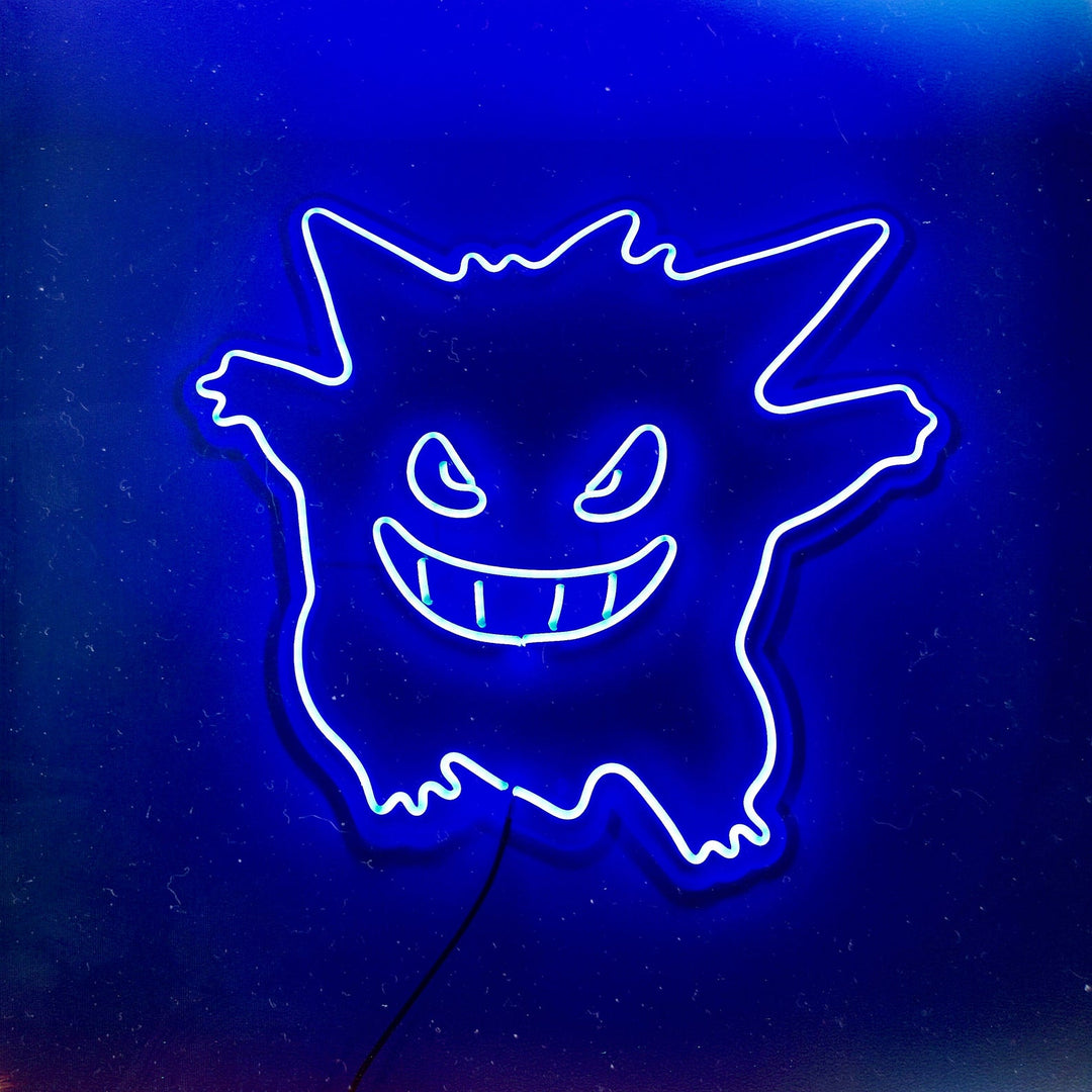 "Gengar, Pokemon Room Decor" Neon Sign