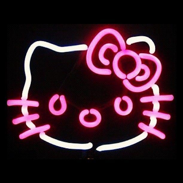 "Pink Kitty" Neon Sign