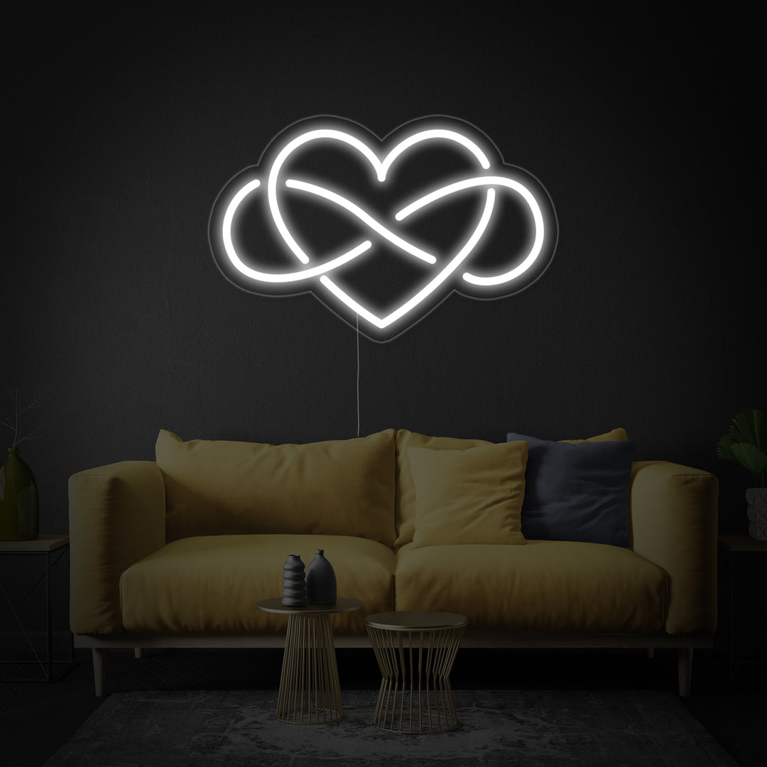 "Infinity Heart" Neon Sign