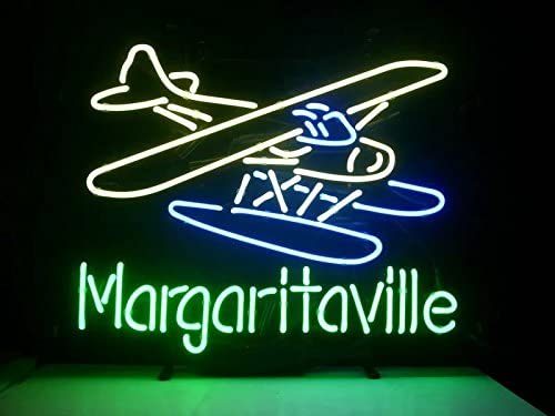 "Jimmy Buffett Margaritaville Airplane Beer" Neon Sign