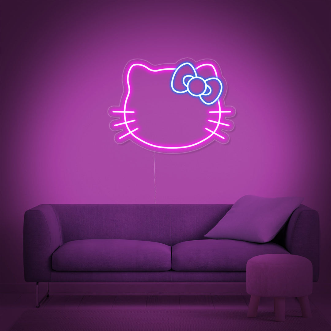 "Kitty Cat" Neon Sign