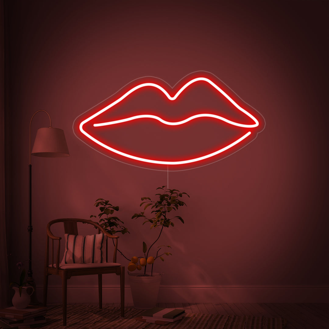 "Lips" Neon Sign