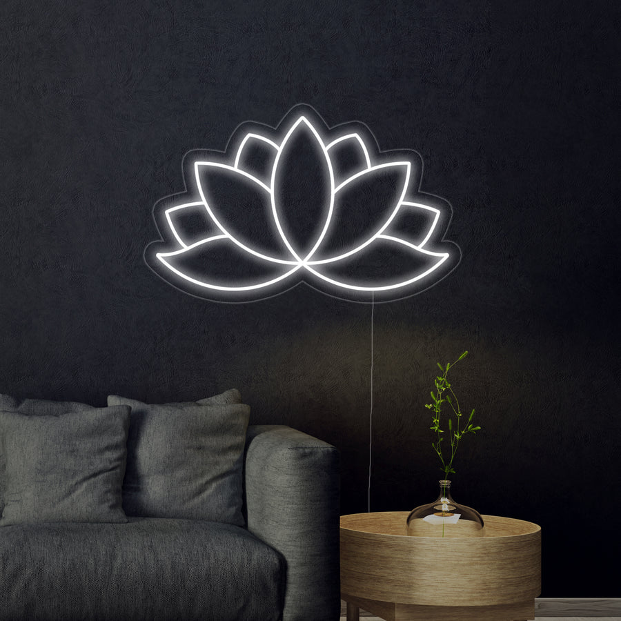"Lotus Flower" Neon Sign