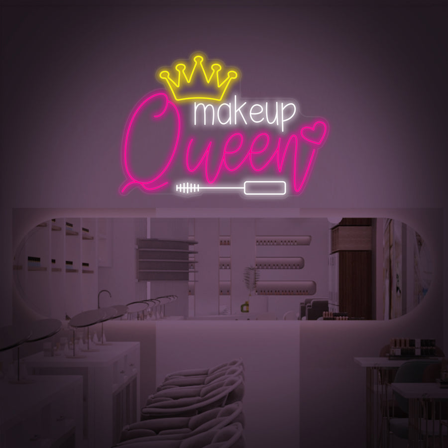"Makeup Queen" Neon Sign