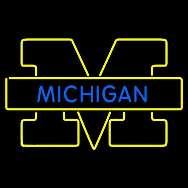 Michigan M Neon Sign