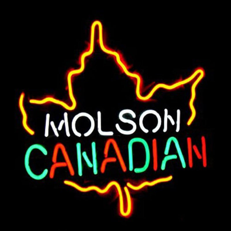 "Molson Canadian Beer" Neon Sign
