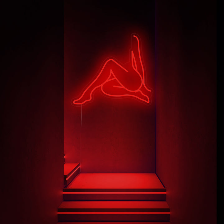 Nude Girl Neon Sign, Naked Girl Neon Sign, Live Girls Neon Sign, Night Club Neon Sign neon sign design image