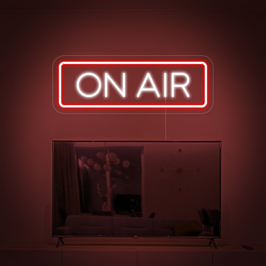 "ON AIR LETTERS" Neon Sign