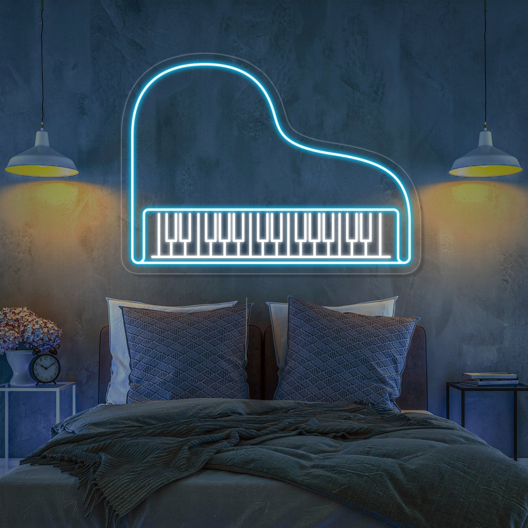 "Piano" Neon Sign