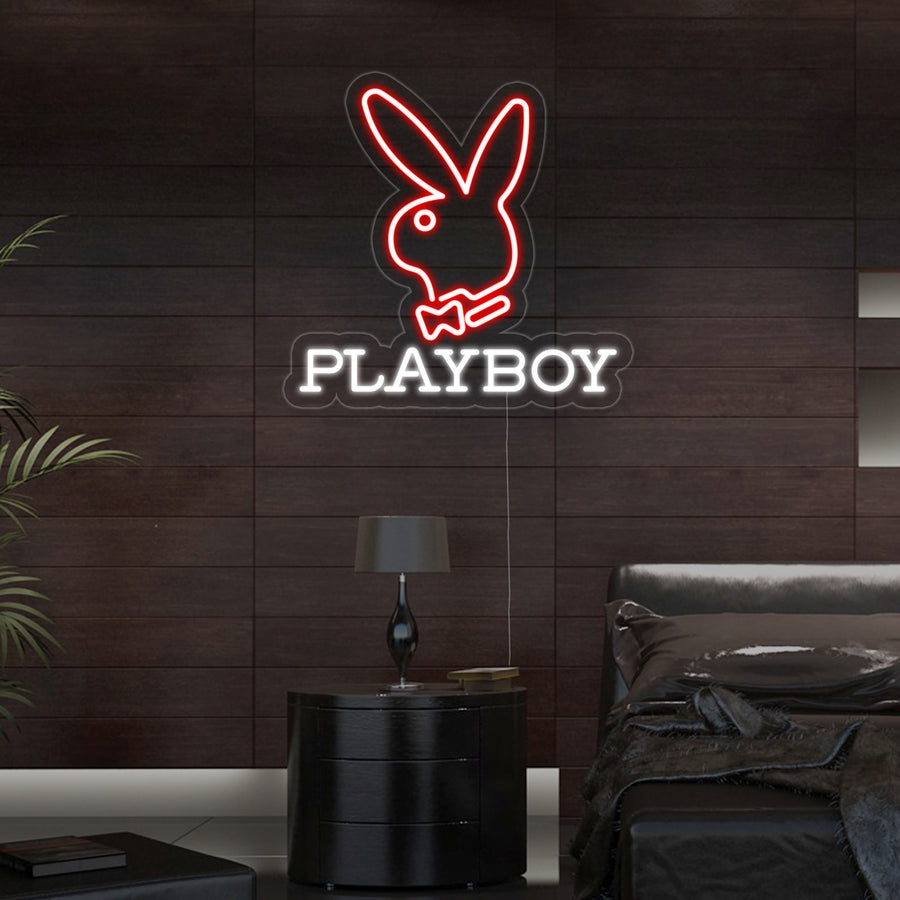 "Play Bunny" Neon Sign