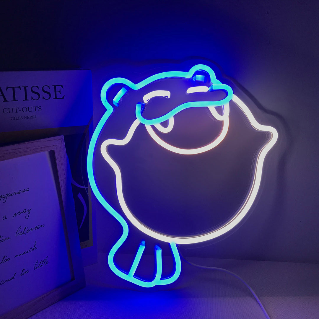 "Poke Ball In Pokemon, Anime" Mini Neon Sign