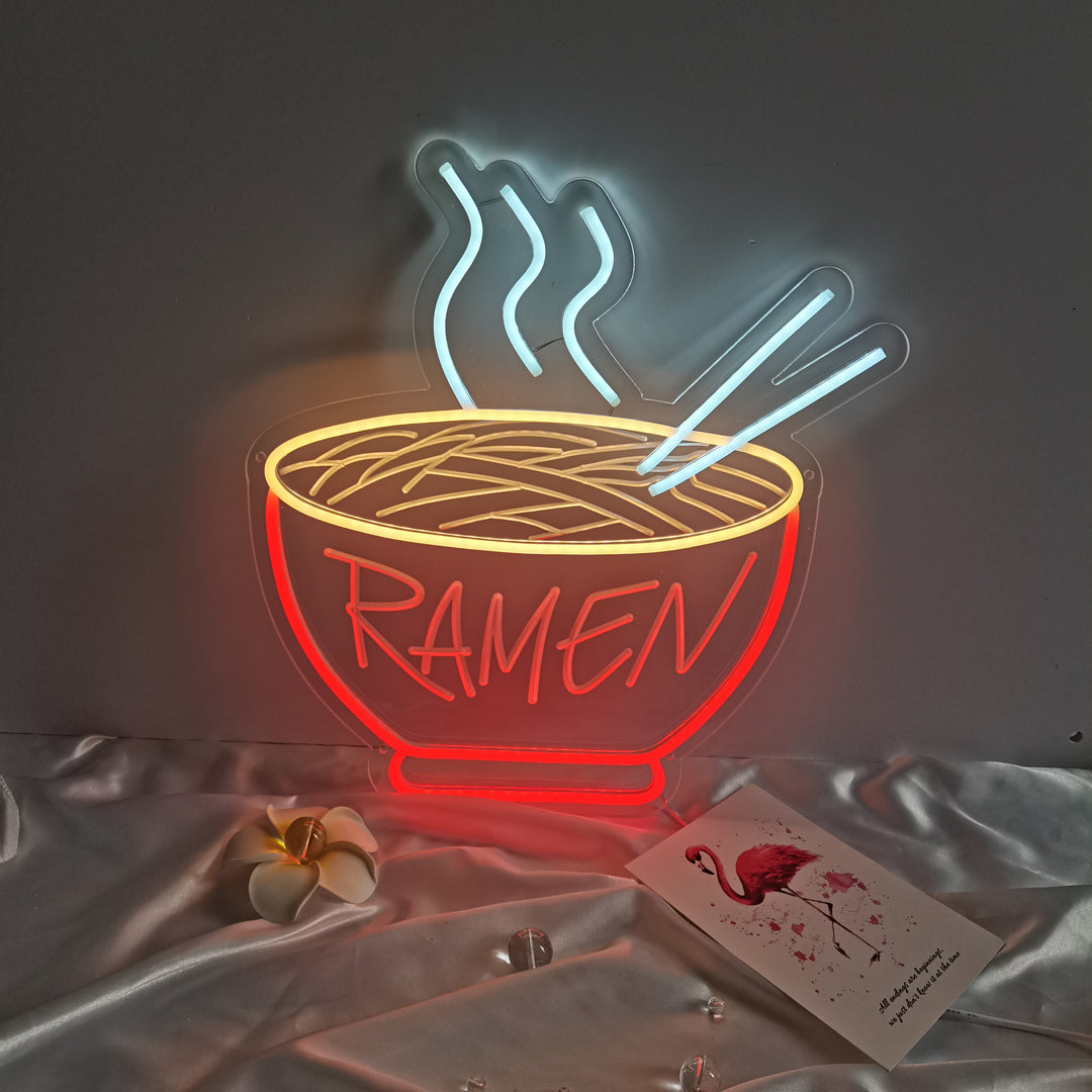 Ramen Noodles USB Mini LED Neon Sign