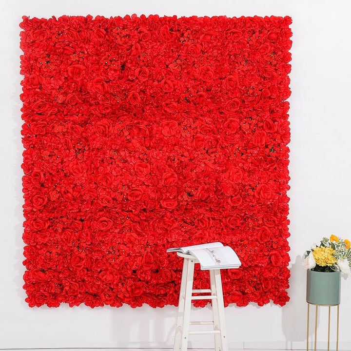 Red Rose Flowers Wall, Red Rose Flowers Backdrop