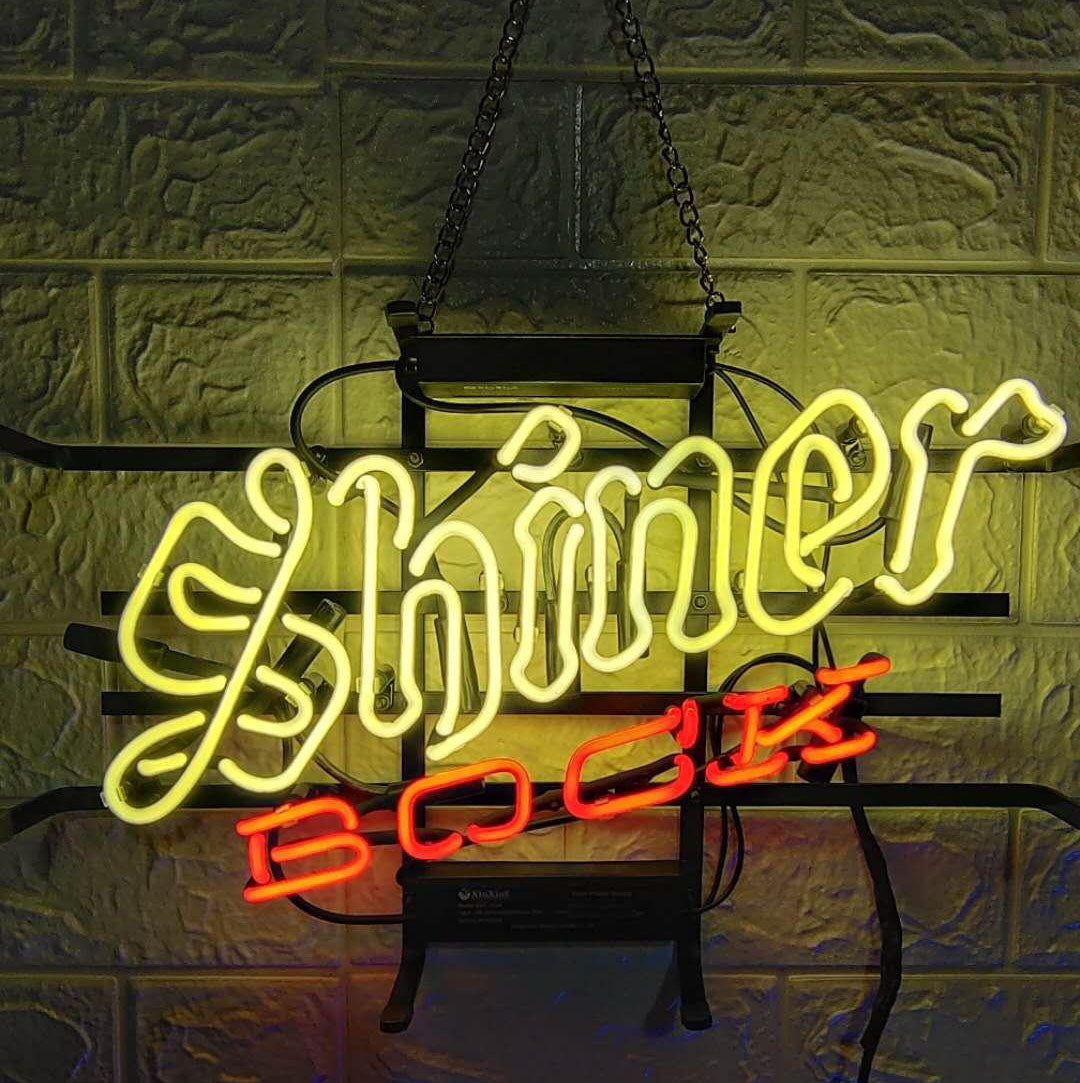 "SHINER BOCK" Neon Sign