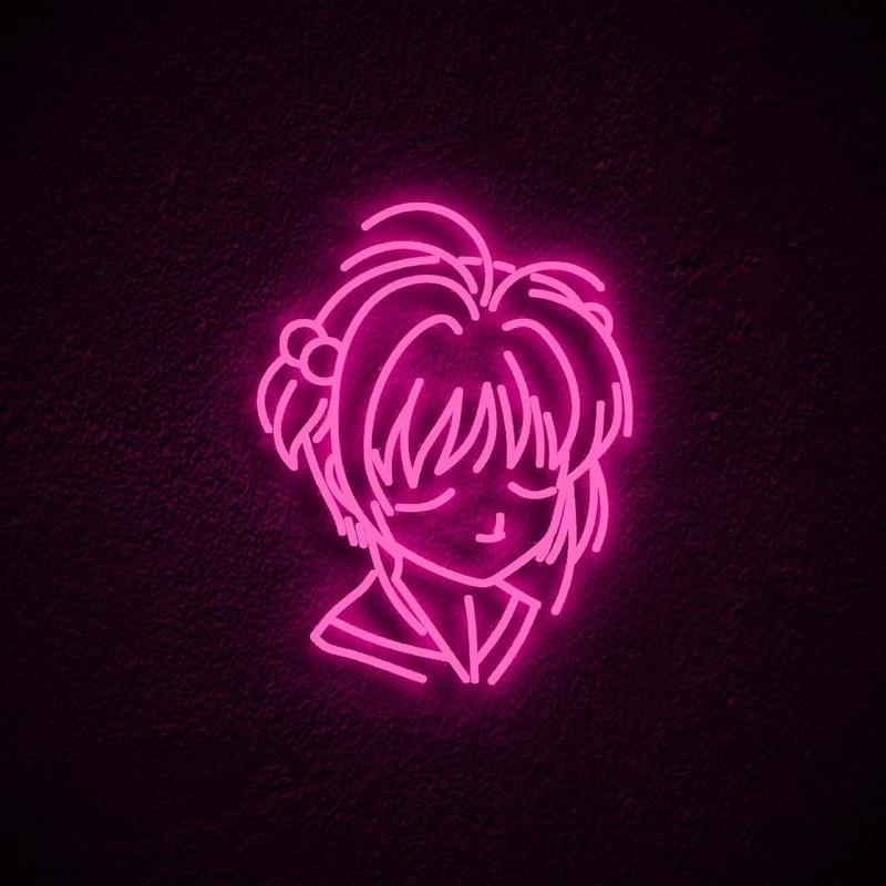 "Sakura Kinomoto" Neon Sign