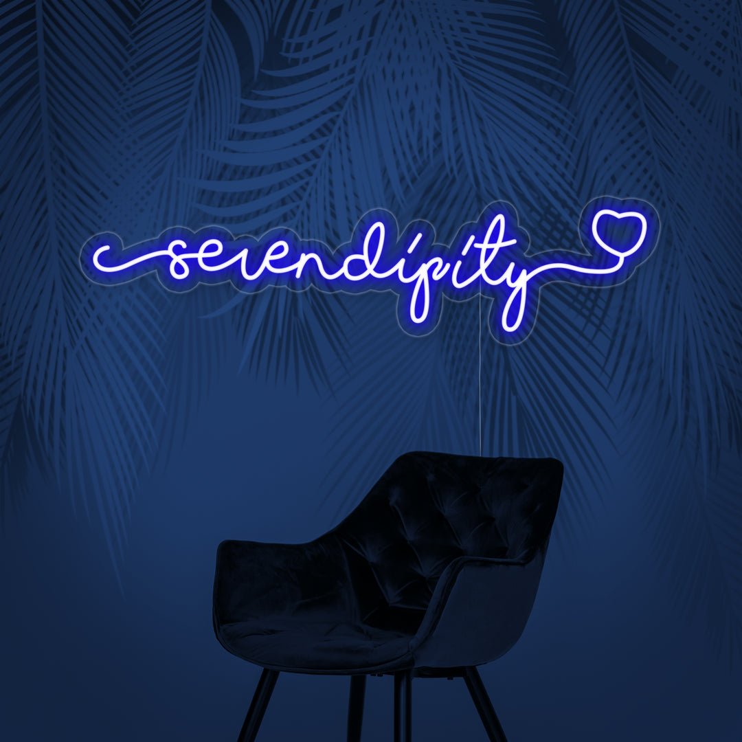 "Serendipity" Neon Sign
