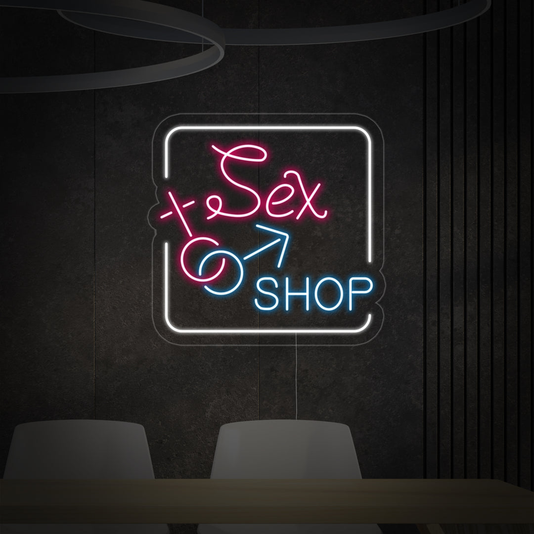 "Sex Shop" Neon Sign