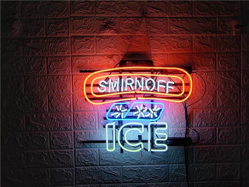 "Smirnoff Ice Wine" Neon Sign